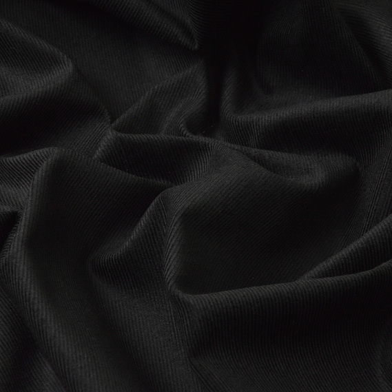 Ткань IDEIA Вельвет Микро Рубашечный V-29017 1,5 м Черный (2200004169491)