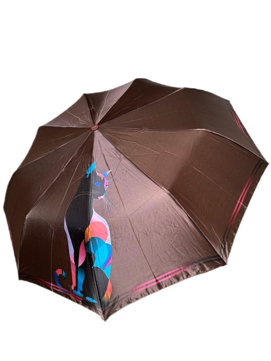 Парасолька напівавтомат Mario з принтом Кішка антивітер (210) - фото 2 Парасолька напівавтомат Mario з принтом Кішка антивітер (210) - фото 2
