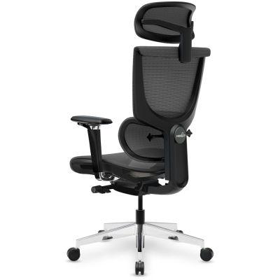 Офисное кресло Mealux S8 Air Black (HF-S8P M/B) - фото 8 Офисное кресло Mealux S8 Air Black (HF-S8P M/B) - фото 8