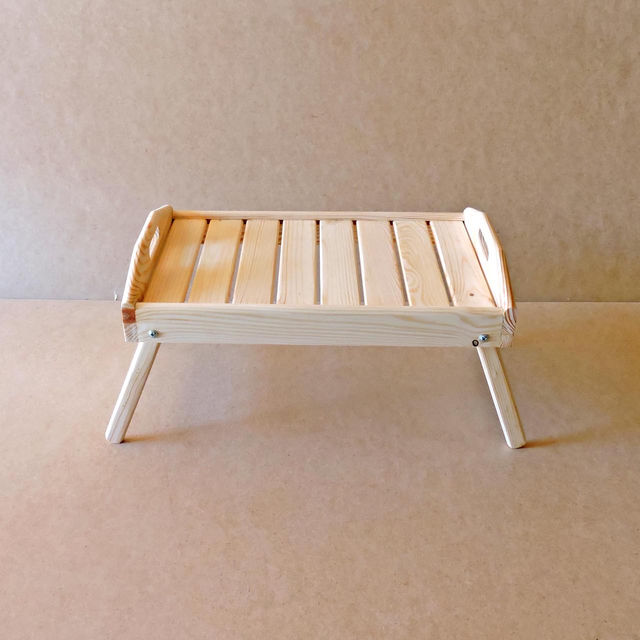 Столик-піднос для сніданку з дерева Аляска Бланже (СТП-001701) - фото 4 Столик-піднос для сніданку з дерева Аляска Бланже (СТП-001701) - фото 4