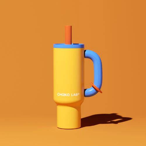 Термочашка Chako Lab BaWang Cup Lemon 1050 мл Желтый (46369911374045)
