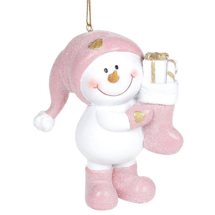 Фигурка-подвеска BonaDi Снеговик (823-023)