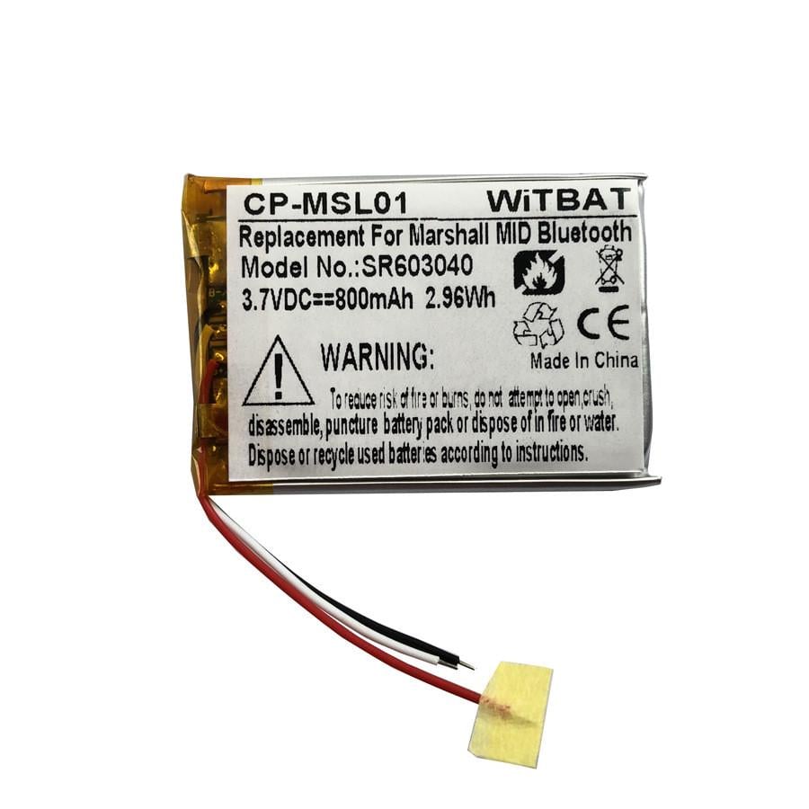 Аккумулятор для Marshall MID Major II/Major III/Major IV 603040 VDL603040 SR603040