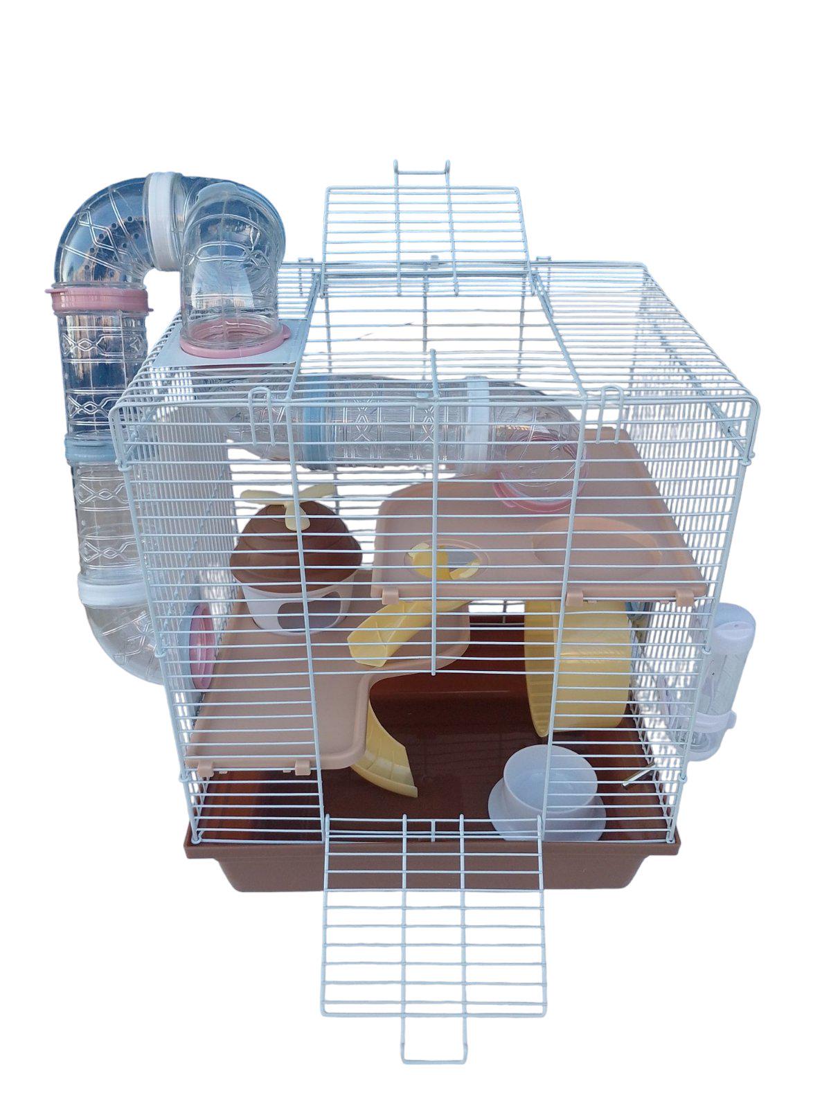 Клетка для грызунов с лабиринтом 3502 Коричневый (30060114) - фото 3 Клетка для грызунов с лабиринтом 3502 Коричневый (30060114) - фото 3