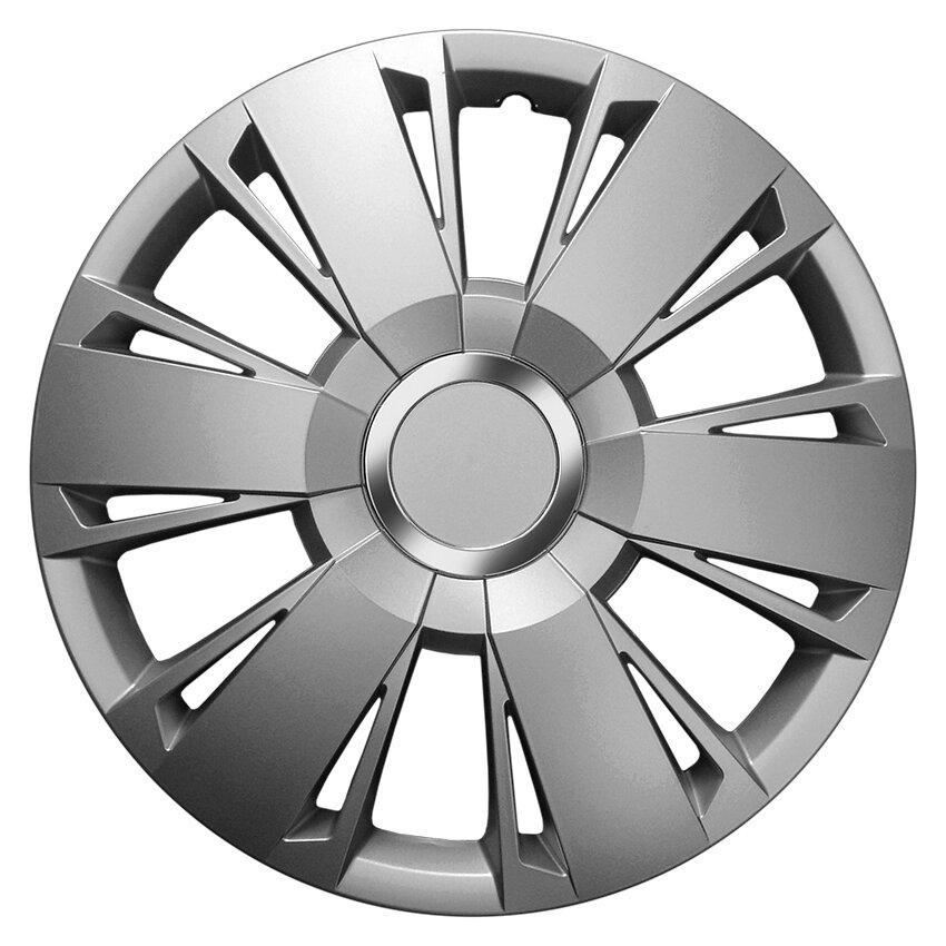 Комплект колпаков универсальных JAWOPLAST Sportivo R14 4 шт. Silver (28434742)