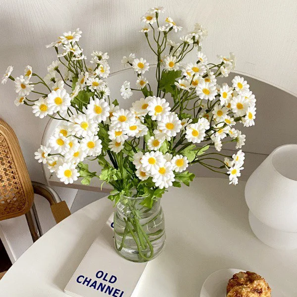 Искусственные цветы для декора Ромашки из пяти веток (C00688-1) - фото 9 Искусственные цветы для декора Ромашки из пяти веток (C00688-1) - фото 9