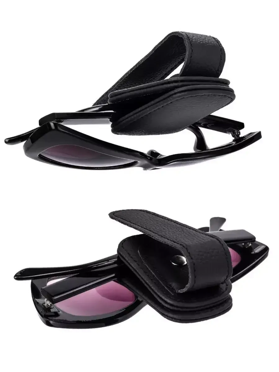 Клипса-держатель для очков в машину Черный (2724424472) - фото 5 Клипса-держатель для очков в машину Черный (2724424472) - фото 5