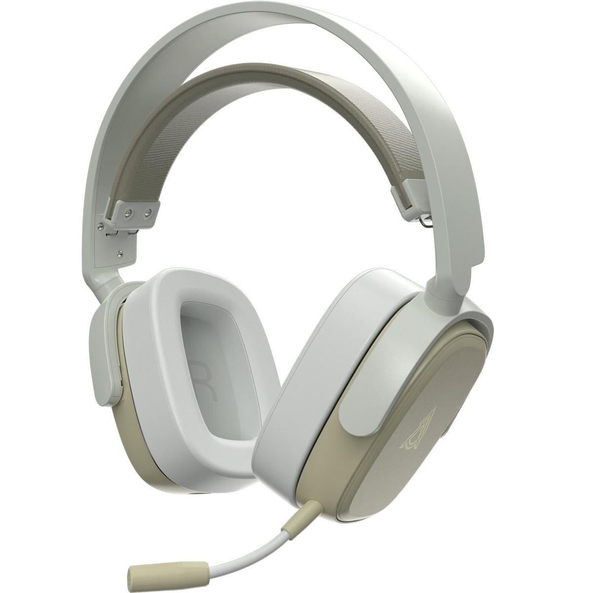 Наушники беспроводные Ajazz AHM09 MAX 3-Mode 50 мм 1050 mAh Bluetooth 5.3 Grey (AHM09-MAX-GW)