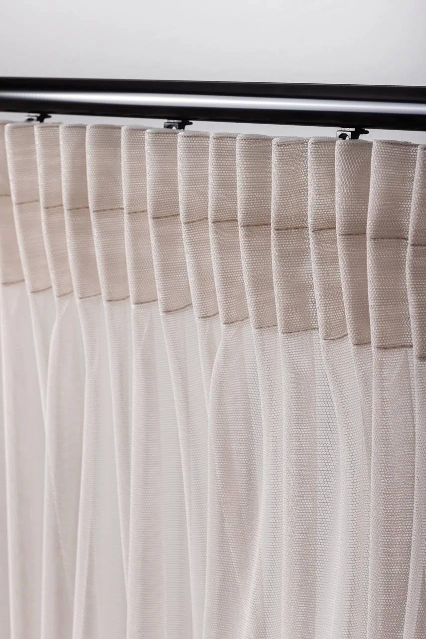 Тюль HYGG фатин 3х2,5-3 м Кремовый (123098)