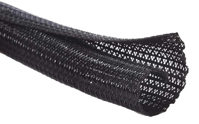 Кабельная оплетка Techflex F6N0.13BK самозакрывающаяся с автоматическим перекрытием 25% окружности 0,32 см 1 м (000022599)