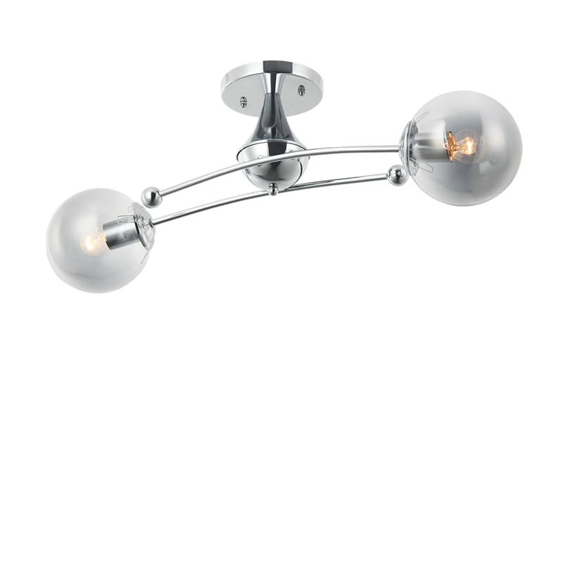 Люстра потолочная Light House SRS-16078/2 на две лампы Хром