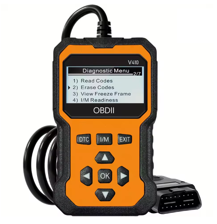 Сканер діагностики авто V410 OBD2 Yellow/Black (4b02a250)