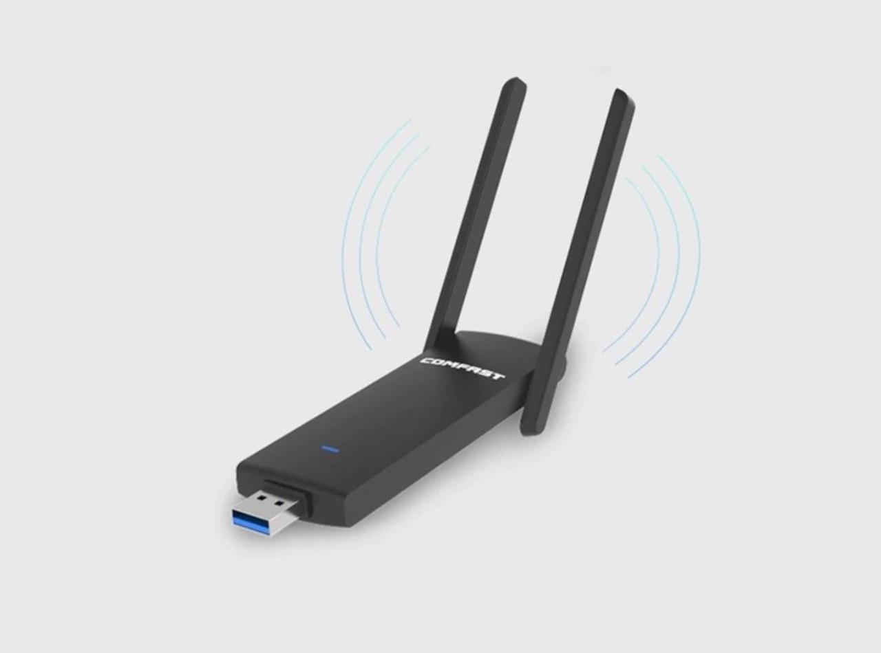 Адаптер Wifi Comfast USB 3.0 дводіапазонний 1200 Мбіт/с 2,4/5 гГц - фото 4