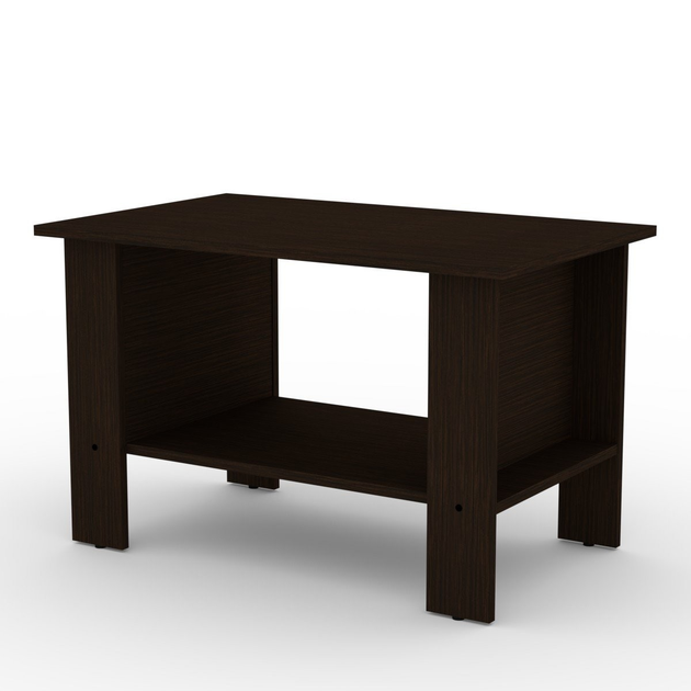 Стіл журнальний мадрид-3 Компаніт 80х50х50 см Венге темний