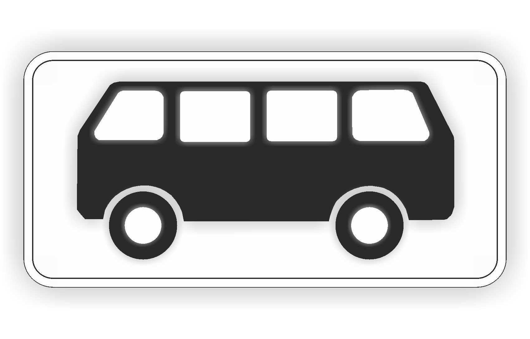 Дорожный знак 7.5.4 Вид транспортного средства 350х700 мм