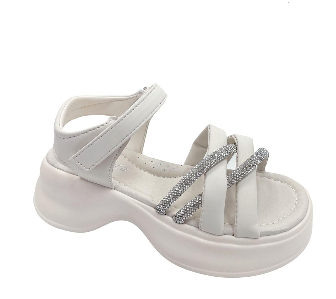 Босоножки для девочек Clibee AC369236/36 р. 36 Молочный