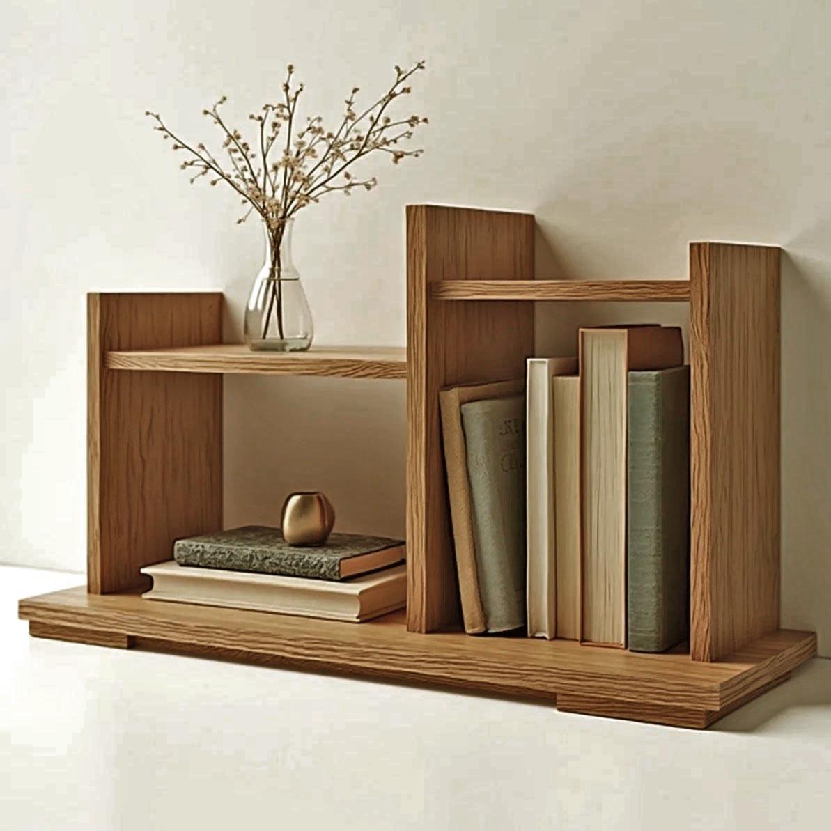 Полка книжная настольная из дерева Флоракис Сиена (КПА-000305)