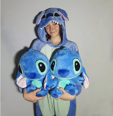 М'яка іграшка Lilo and Stich 35 см Блакитний - фото 3