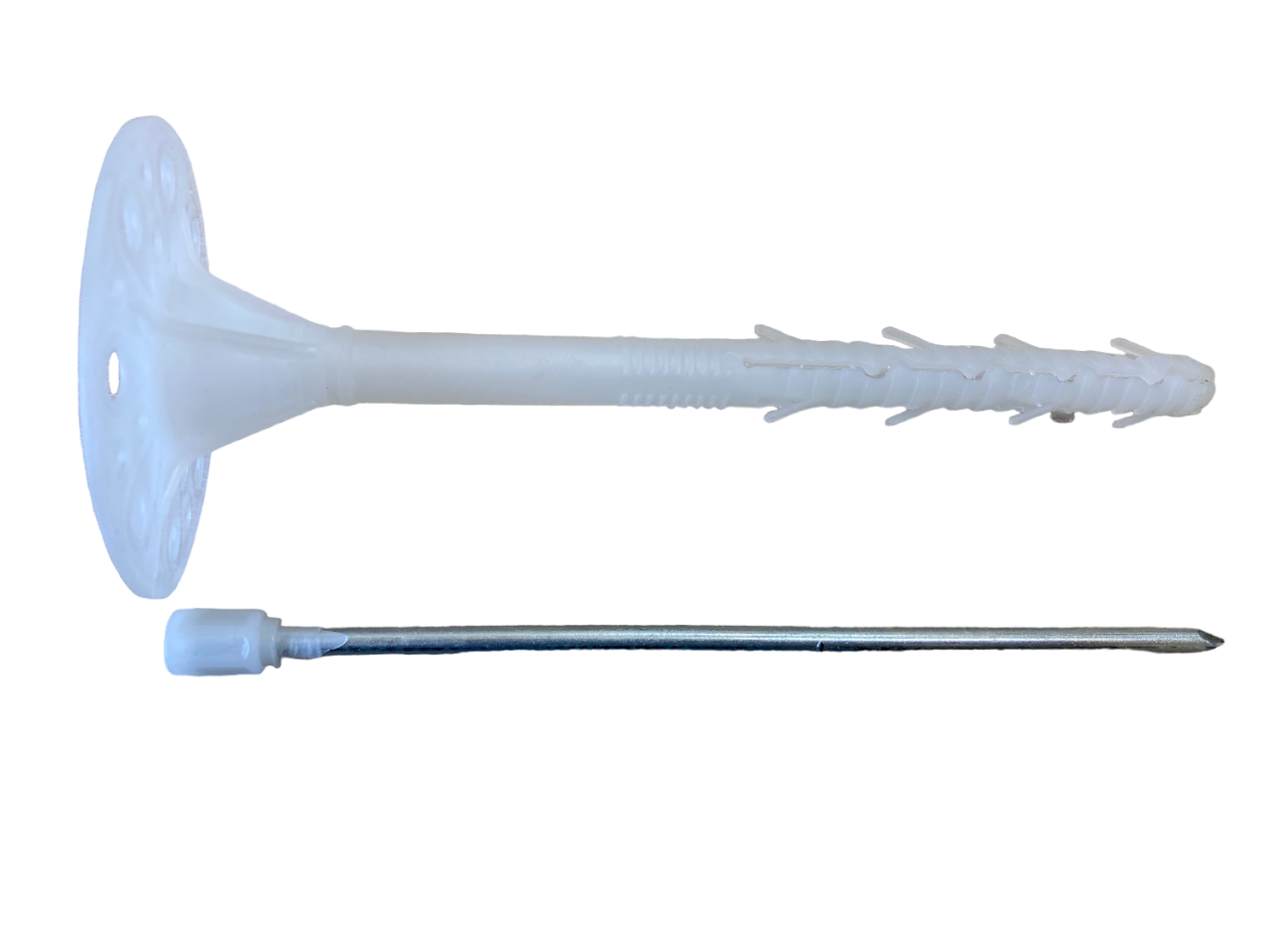 Дюбель-зонтик с металлическим гвоздем/термоголовкой и удлиненной распорной частью 10x200 (ki mt 10x200) - фото 3 Дюбель-зонтик с металлическим гвоздем/термоголовкой и удлиненной распорной частью 10x200 (ki mt 10x200) - фото 3