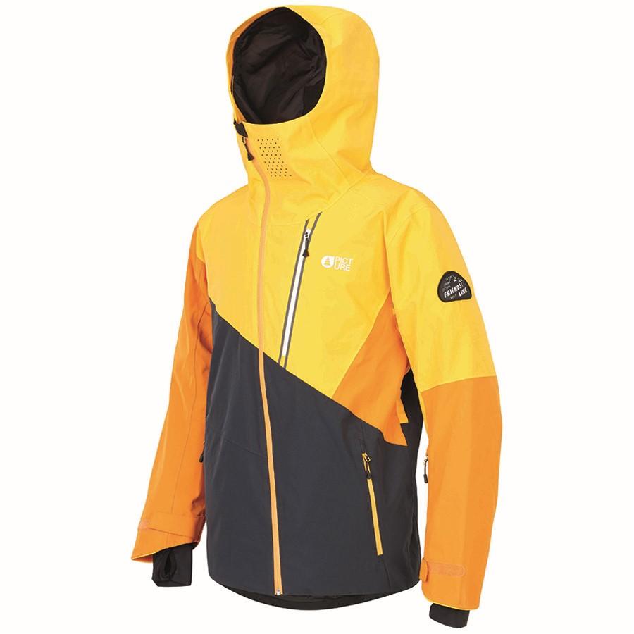 Куртка Picture Organic Alpin 2020 L Dark Blue/Yellow