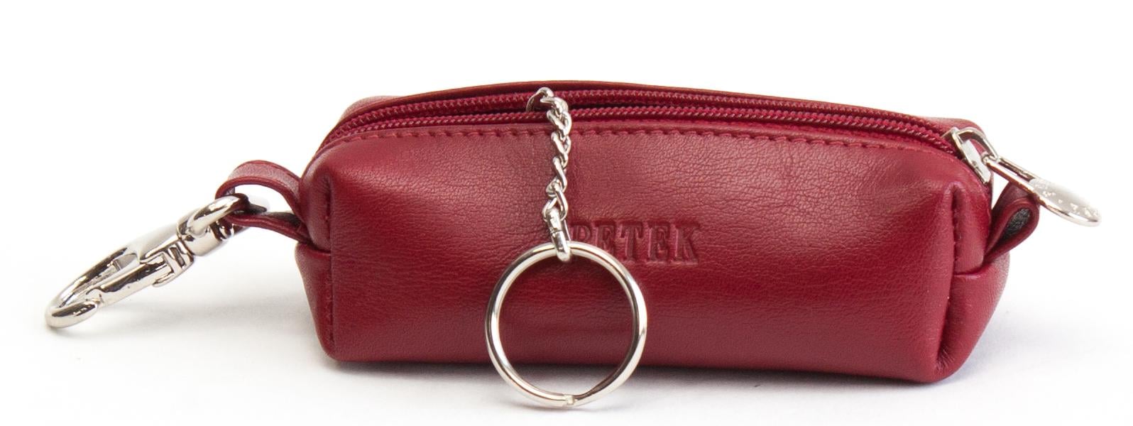 Ключница Petek 2542 кожаная Красный (2542-4000-10) Ключница Petek 2542 кожаная Красный (2542-4000-10)