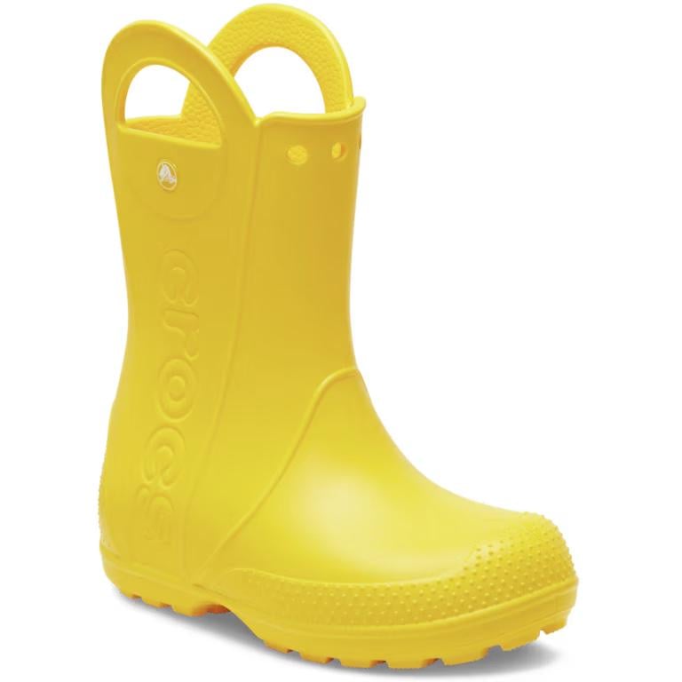 Сапоги детские резиновые Crocs Kids' Handle It Rain Boot р. C13/р. 30 Yellow (003001) Сапоги детские резиновые Crocs Kids' Handle It Rain Boot р. C13/р. 30 Yellow (003001)