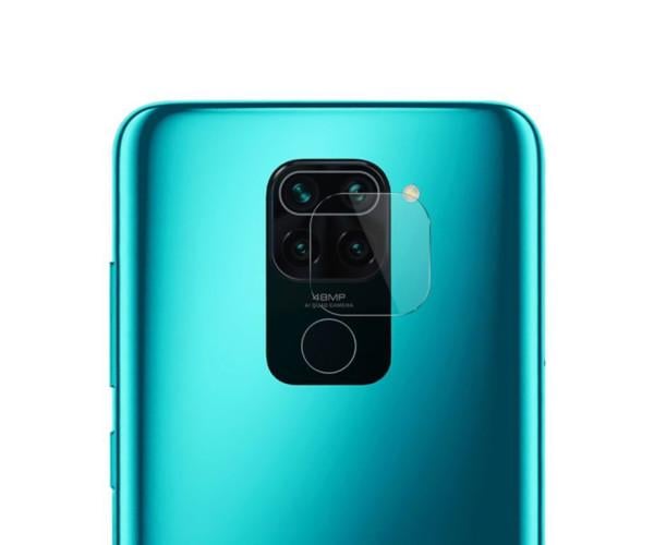 Противоударная гидрогелевая пленка Hydrogel Film для Xiaomi Redmi Note 9 на камеру 3 шт, Transparent