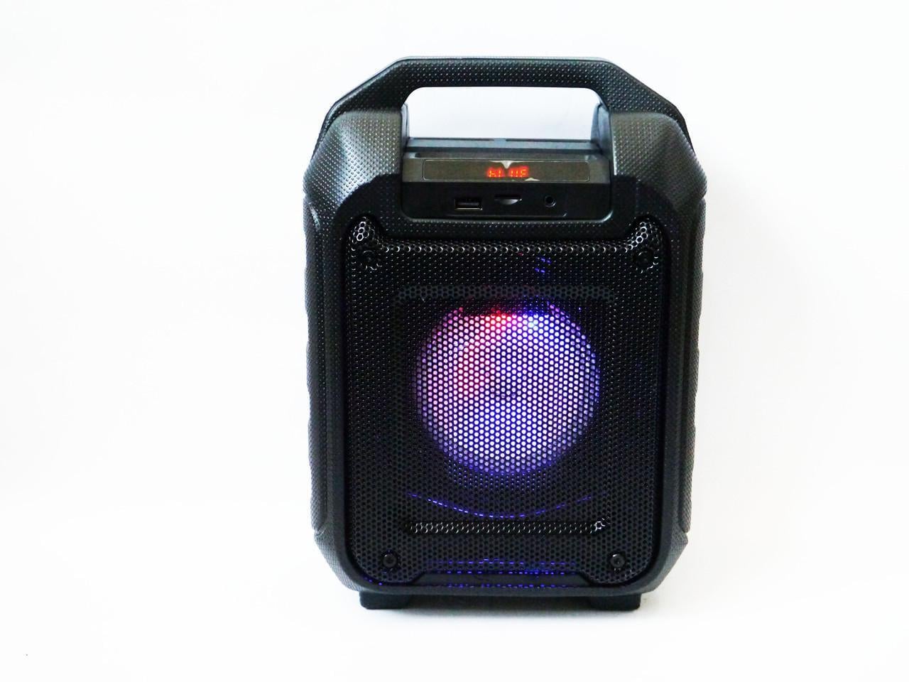 Портативная колонка Rias B31 чемодан с караоке Bluetooth Black (4_00164)
