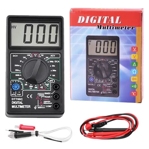 Мультиметр портативный DT700C с LCD-экраном (2562)
