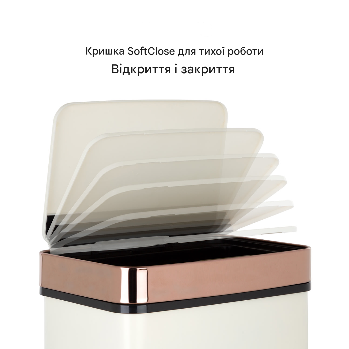 Мусорный бак KLARSTEIN Royal Trash 72 л из нержавеющей стали (10035364) - фото 3 Мусорный бак KLARSTEIN Royal Trash 72 л из нержавеющей стали (10035364) - фото 3