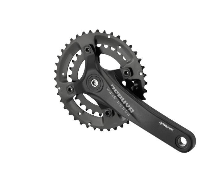 Шатуны PROWHEEL Zephyr-501 SQ 175 мм 28/40Т 9 скоростей под квадрат с защитой без упаковки (PSP-02445)