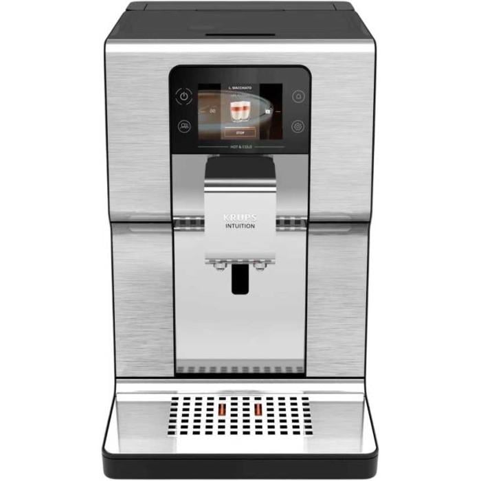 Кофемашина Krups Intuition Experience Hot&Cold EA879EE0 1550 Вт 15 бар Stainless Steel/Black (37525122)