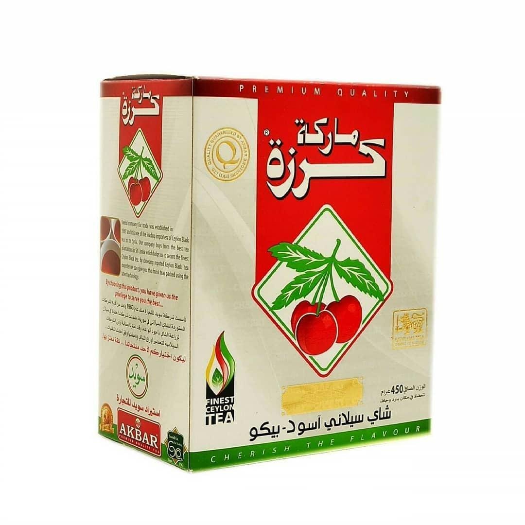 Чай цейлонский черный Akbar Do Ghazal Tea Cherry Brand 450 г