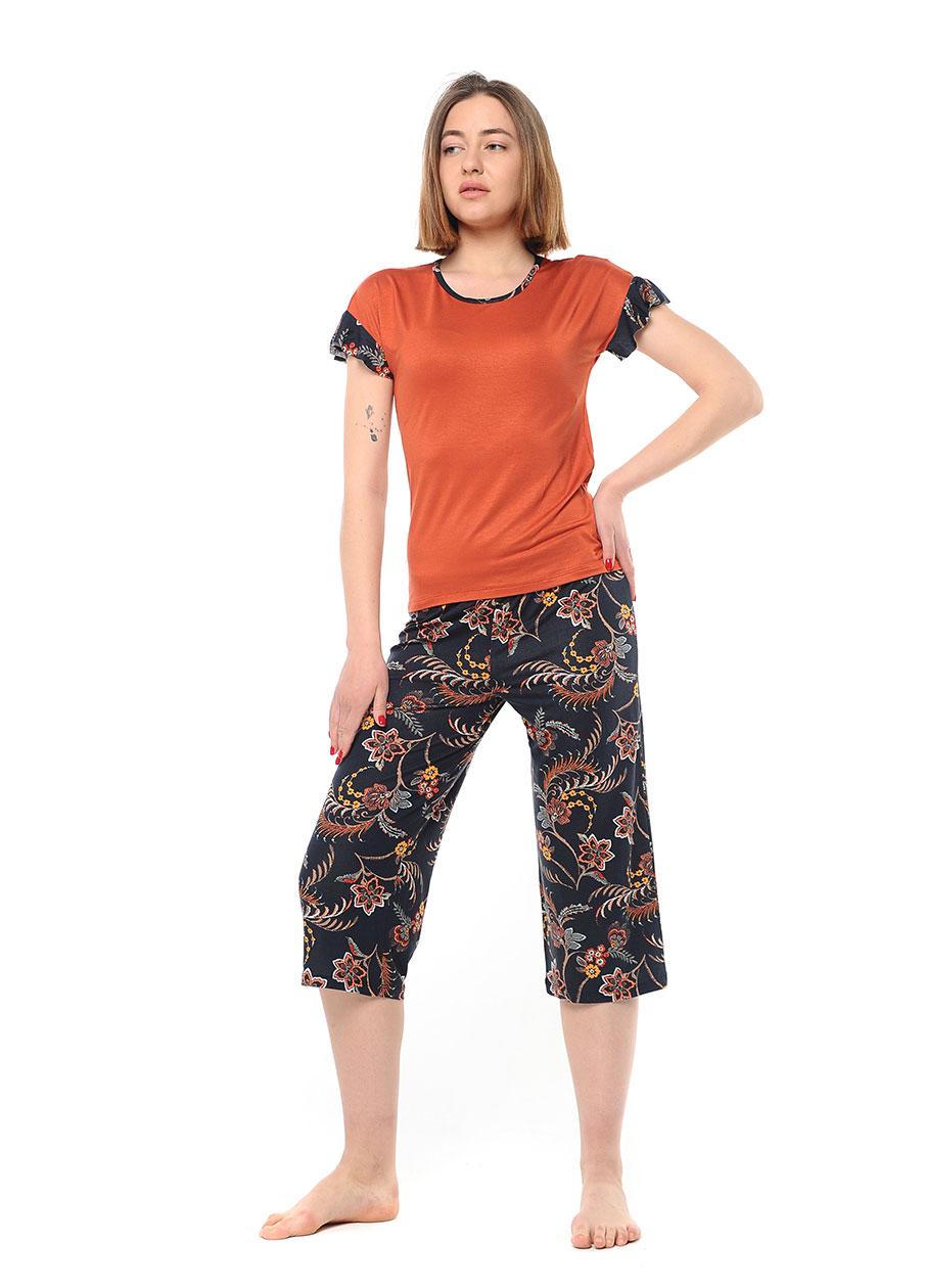 Піжама жіноча Наталюкс S Цегляний (8126243760121) - фото 3 Піжама жіноча Наталюкс S Цегляний (8126243760121) - фото 3