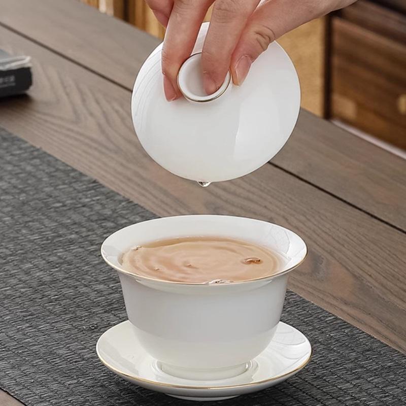 Заварювальний чайник Гайвань-Місячна гладь 220 мл (10-3-0235) - фото 4 Заварювальний чайник Гайвань-Місячна гладь 220 мл (10-3-0235) - фото 4