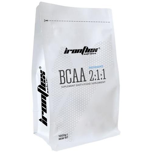 Амінокислота BCAA для спорту IronFlex BCAA Performance 2-1-1 1000 г 200 порцій Cola Lime