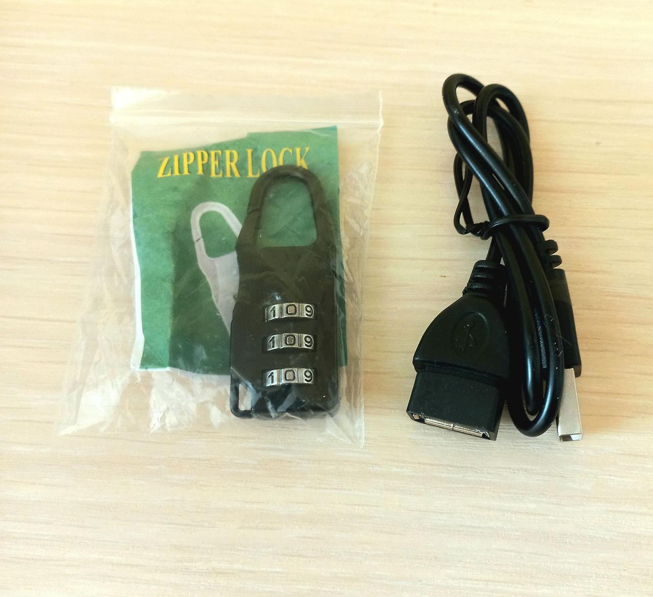 Шкільний рюкзак для дівчинки Harvard з USB портом/замочком і хутряним помпоном Бузковий (2696942249) - фото 6