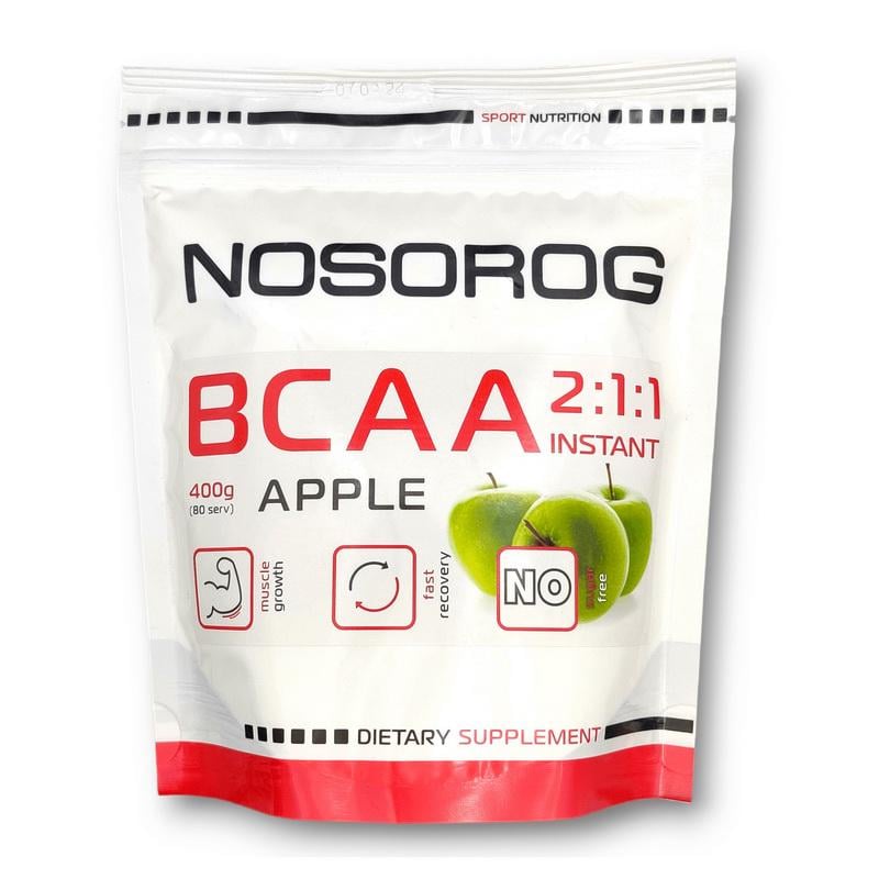 Аминокислоты Nosorog BCAA 2:1:1 Instant 400 г Апельсин