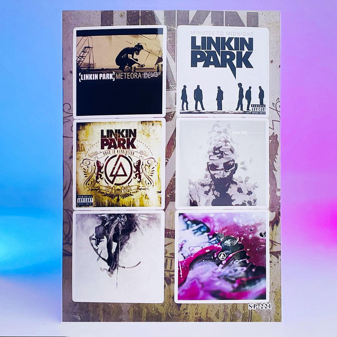 Стикер-пакет Linkin Park Album Covers (SP 221)