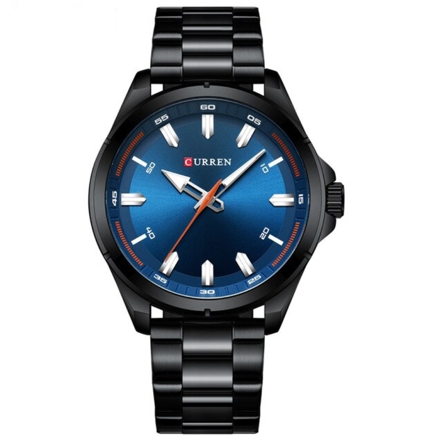 Часы наручные мужские Curren Ambition Black (2409)