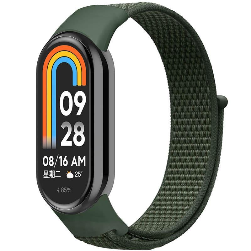 Ремінець Nylon New для Xiaomi Mi Band 8/9 Green (00000077679_11)