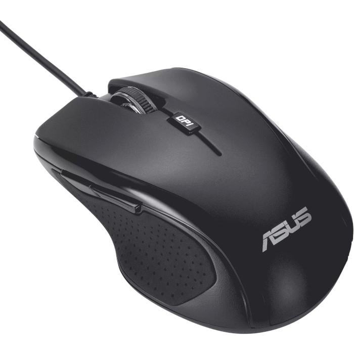 Комп'ютерна мишка дротова Asus UX300 Pro Wired Mouse 3200 dpi USB-A 1,5 м Black (90XB04B0-BMU000)