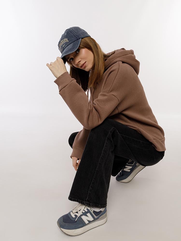 Толстовка жіноча ЦБ-00223885 р. 50 Капучино (SKT000918551)