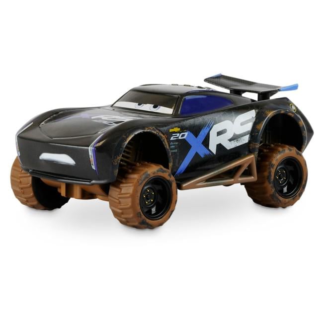 Инерционная машинка Джексон Шторм Тачки Jackson Storm Die Cast Pullback Mud Racer