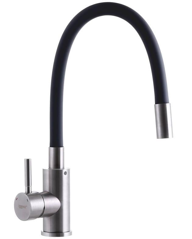 Смеситель для кухни Zerix SUS-011 с гибким сливом (ZX3129)