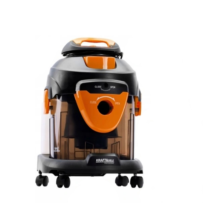Пилосос промисловий для сухого та вологого збирання Kraft&Dele 1400 Вт (KD482)
