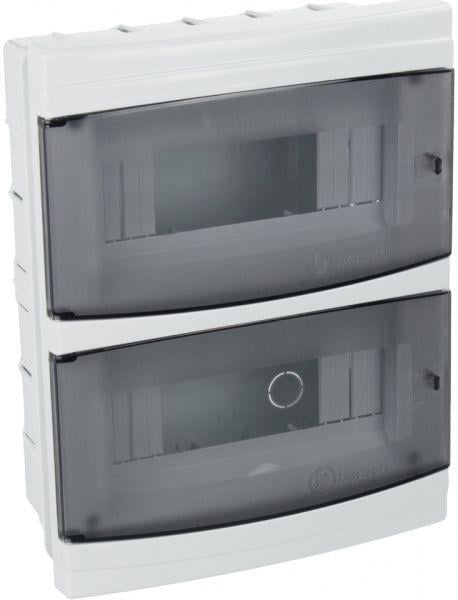 Щиток розподільний Borsan BR-813 пластиковий на 18 модулів внутрішній Щиток розподільний Borsan BR-813 пластиковий на 18 модулів внутрішній