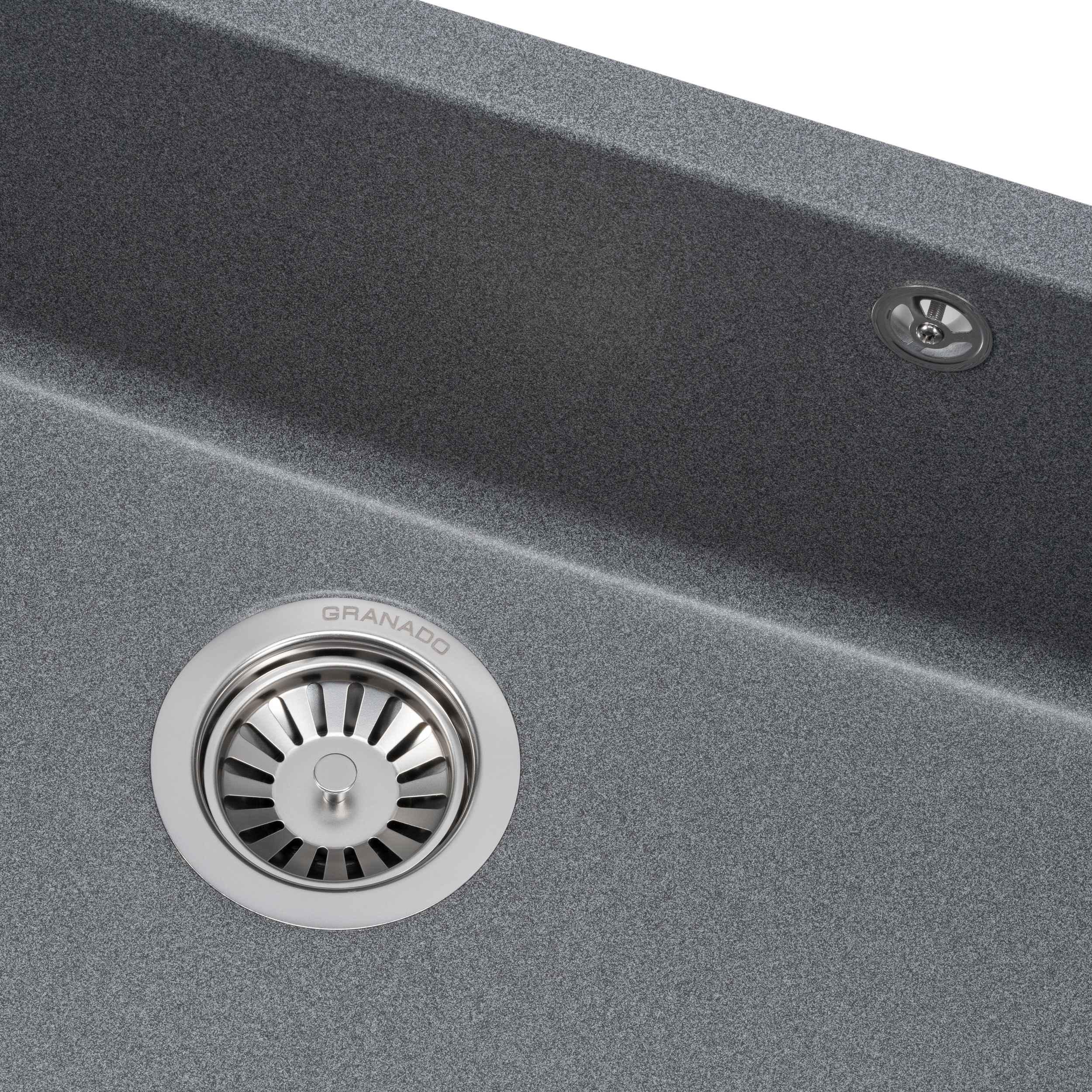 Мийка для кухні Granado Under top XL Grafito - фото 3 Мийка для кухні Granado Under top XL Grafito - фото 3