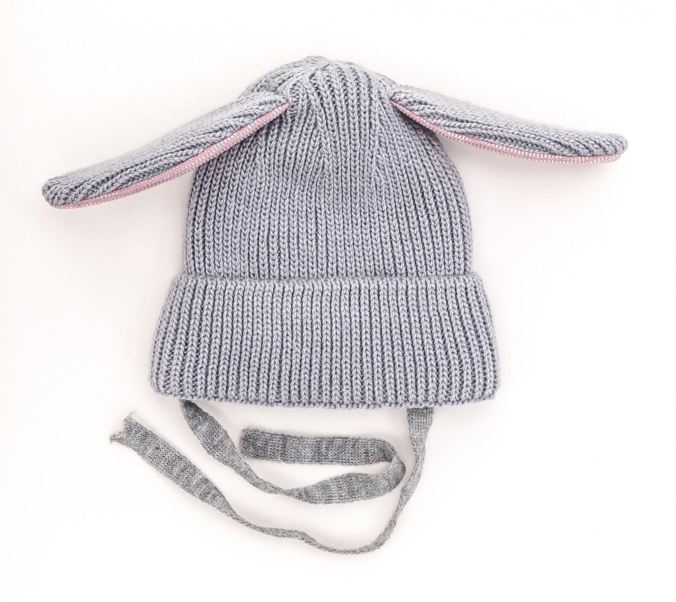 Шапка детская зимняя Alex Бэтти 44-48 см Серый Шапка детская зимняя Alex Бэтти 44-48 см Серый