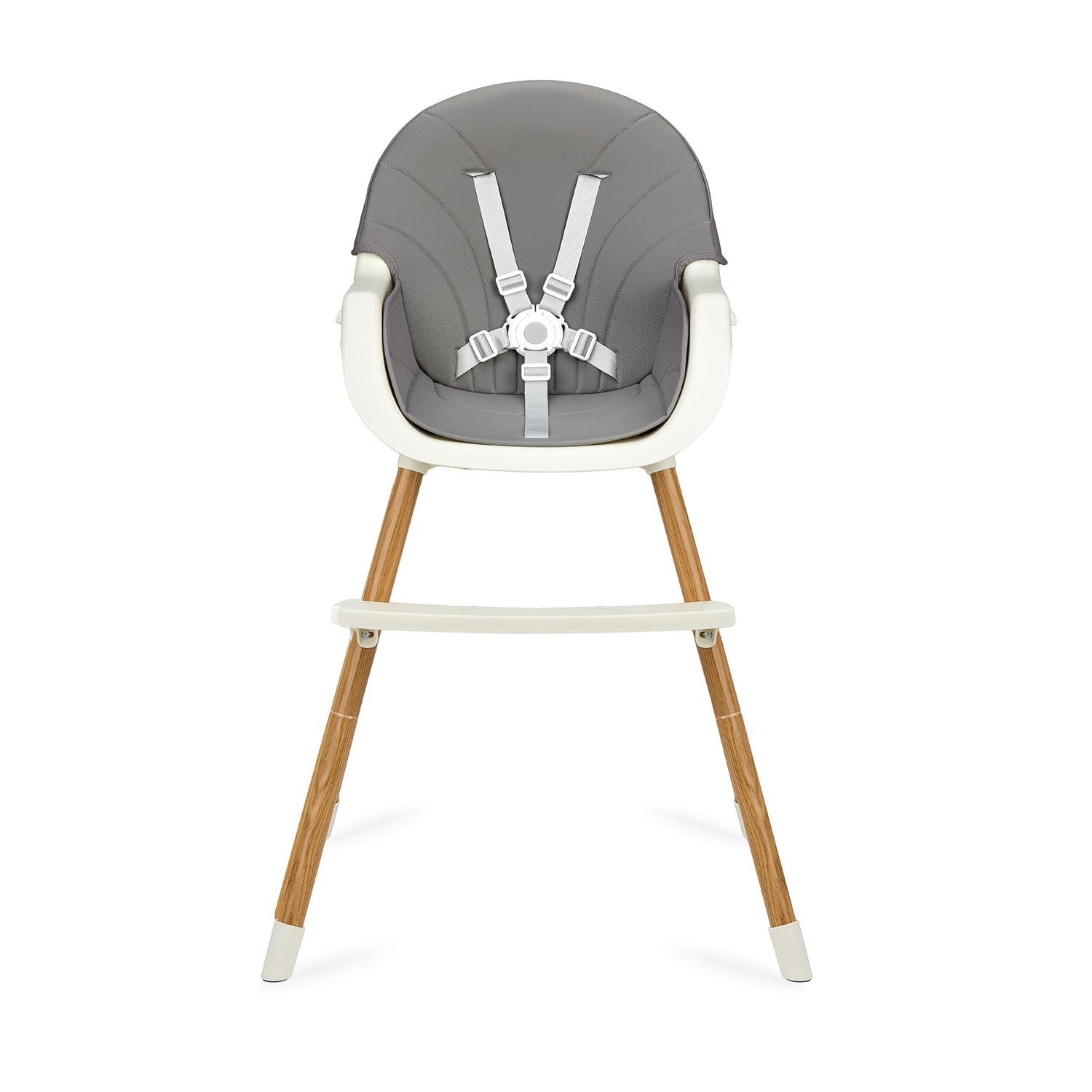 Стільчик для годування Hanert Liebe 2в1 Grey - фото 5